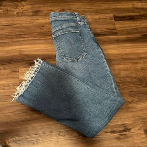 Madewell kick out crop Jean